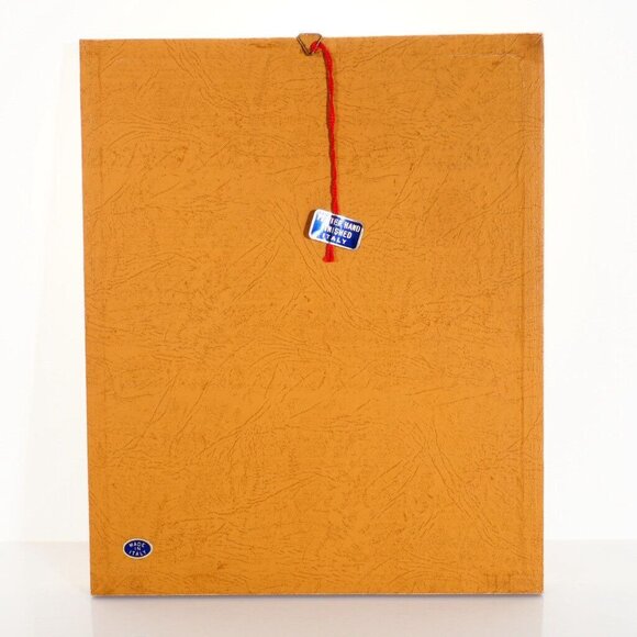 Vintage Madonna and Child Italy Framed Hand Finished Pewter Stained Glass - Picture 4 of 10